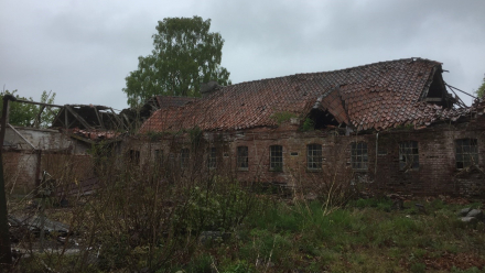 bygning der er nedrivningsklar