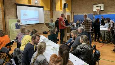 Møde på Korsholm Skole om indsatsen med Grøn Skole.