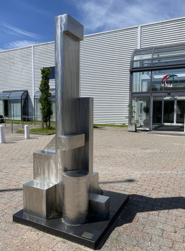 Skulptur i Hammel - Steel Stele