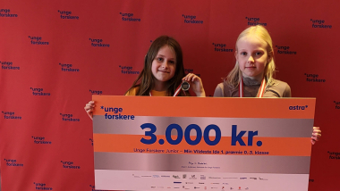 To konkurrencevindere fra Østervangskolen