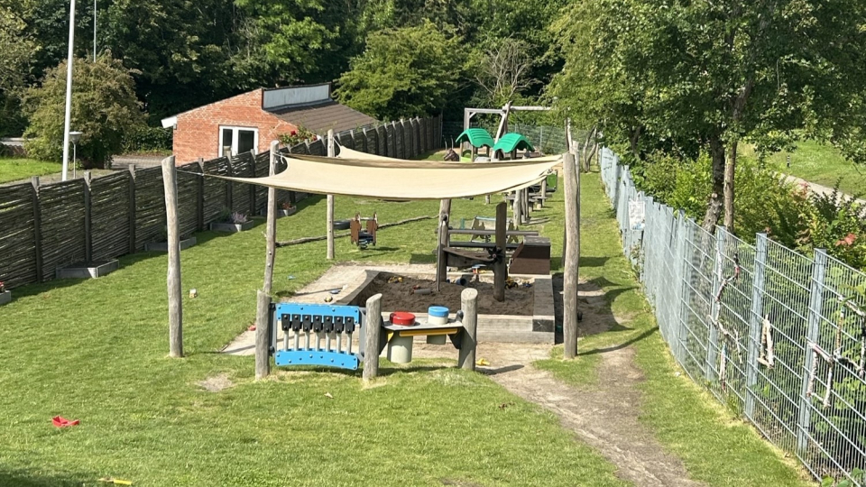 Legeplads ved Børnehuset Skovmose