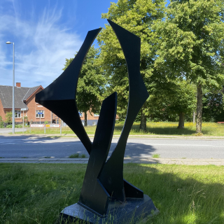 Skulptur i Hammel - Snoede Vinkler
