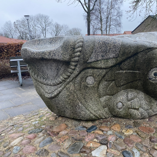 Skulptur i Søften - Magnusstenen