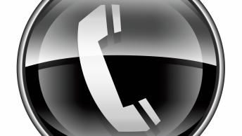 Telefonrør med info om kontaktmulighed