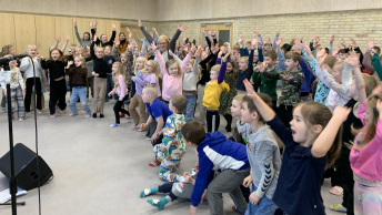 Levende musik i skolen på Tungelundskolen i Thorsø