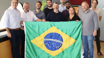 Gæster fra Brasilien hører om digitalisering i Favrskov Kommune