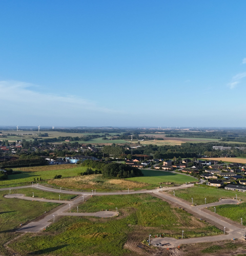 Dronefoto fra Thorsø